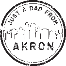 Just a Dad From Akron Logo